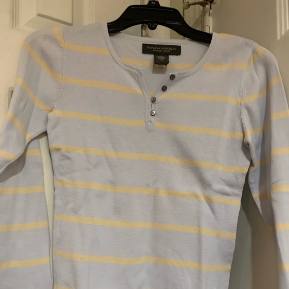 Banana Republic Factory Tops - Banana Republic striped top